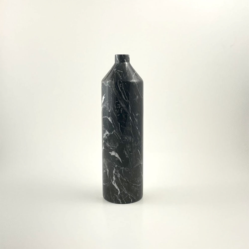 Short Neck Marble Vase Tall