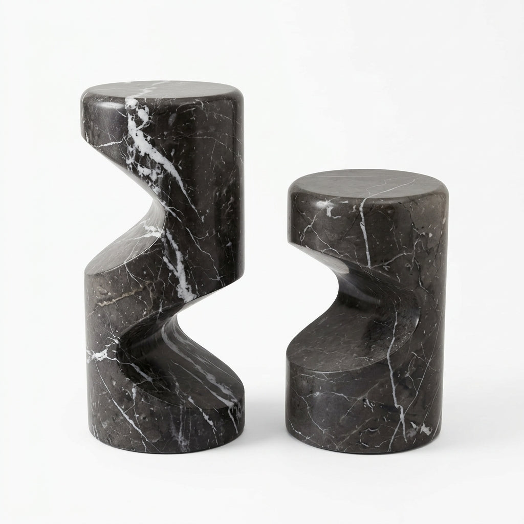 Short Twist Side Table