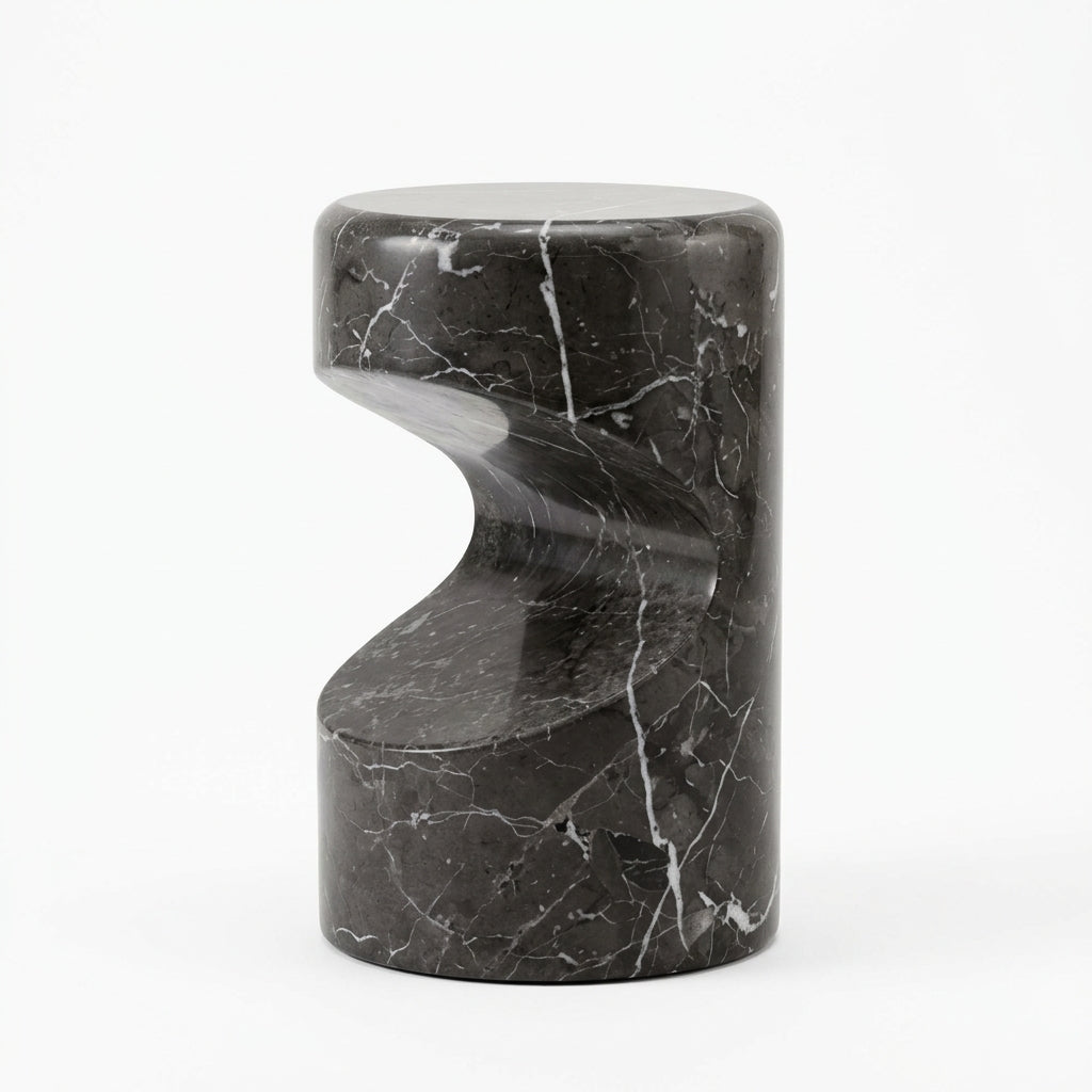 Short Twist Side Table