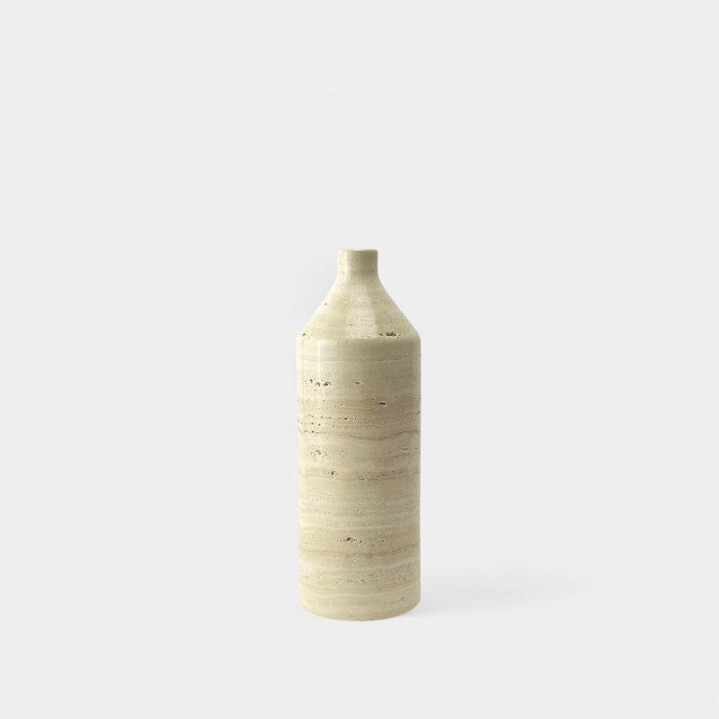 Short Neck Marble Vase Medium