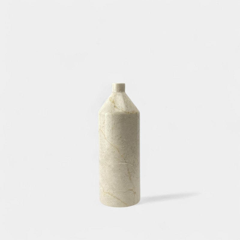 Short Neck Marble Vase Medium