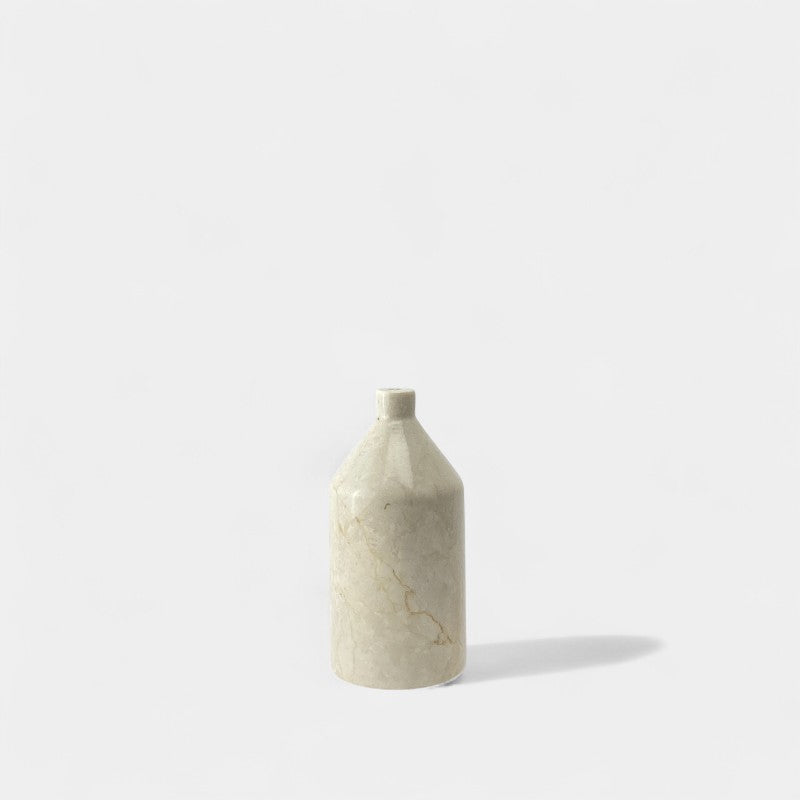 Short Neck Marble Vase Small