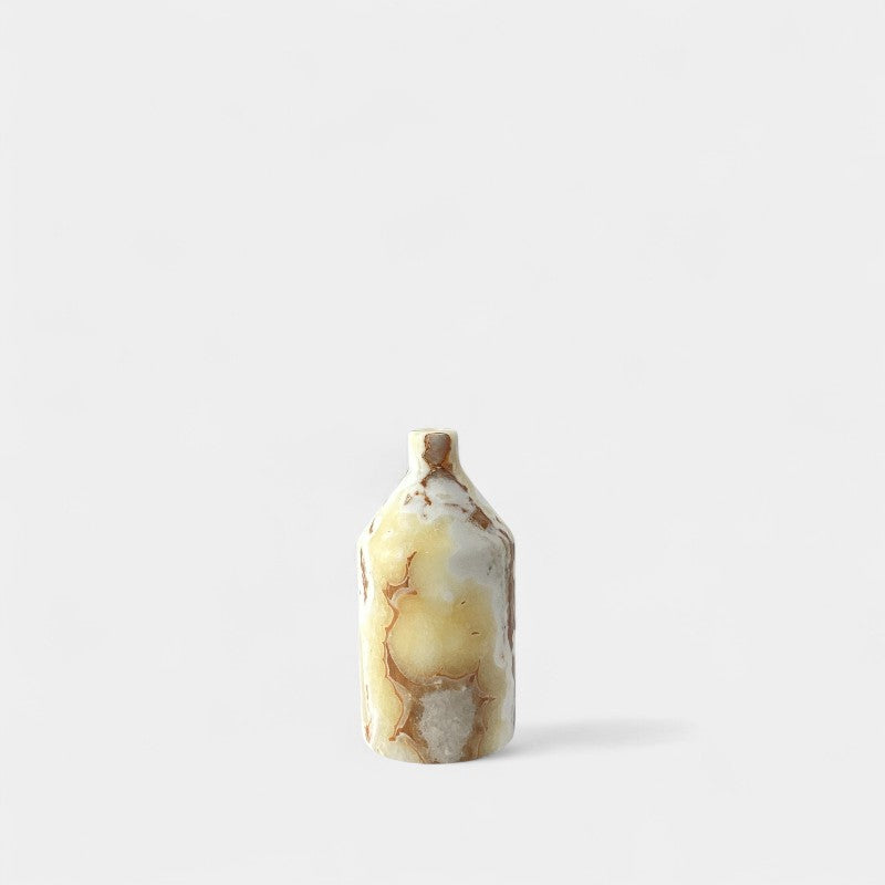 Short Neck Marble Vase Small