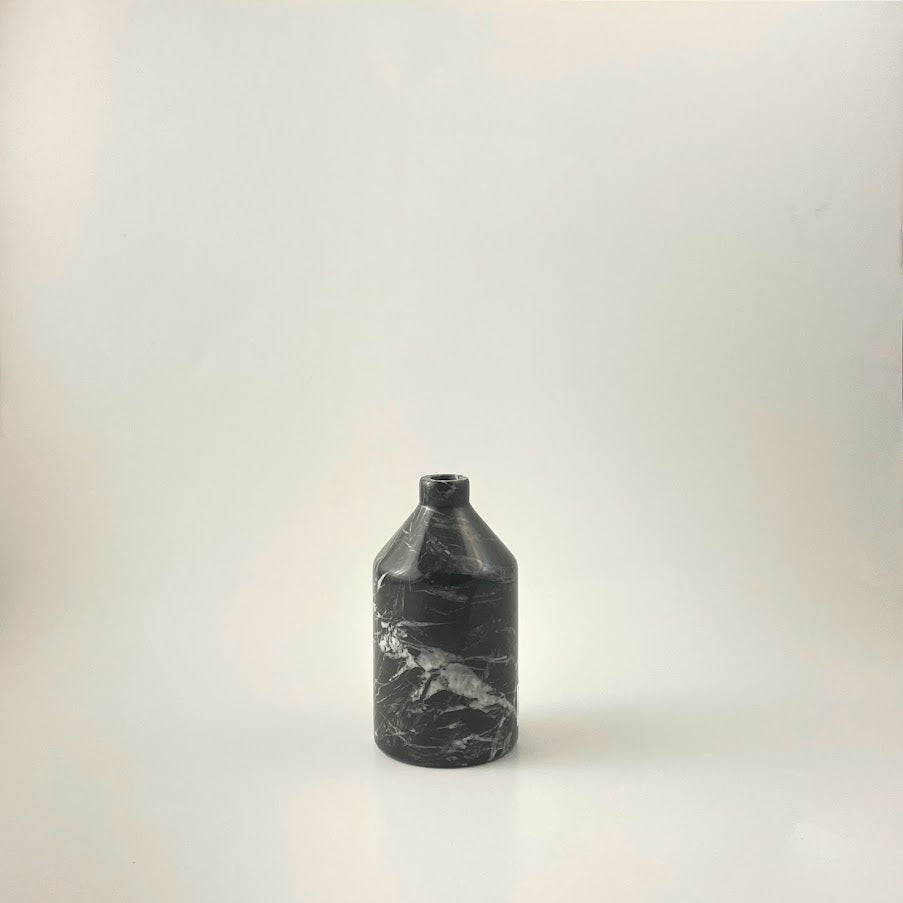 Short Neck Marble Vase Small