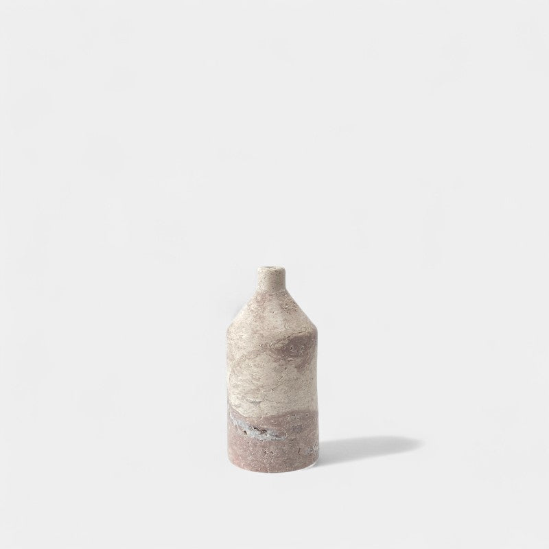 Short Neck Marble Vase Small