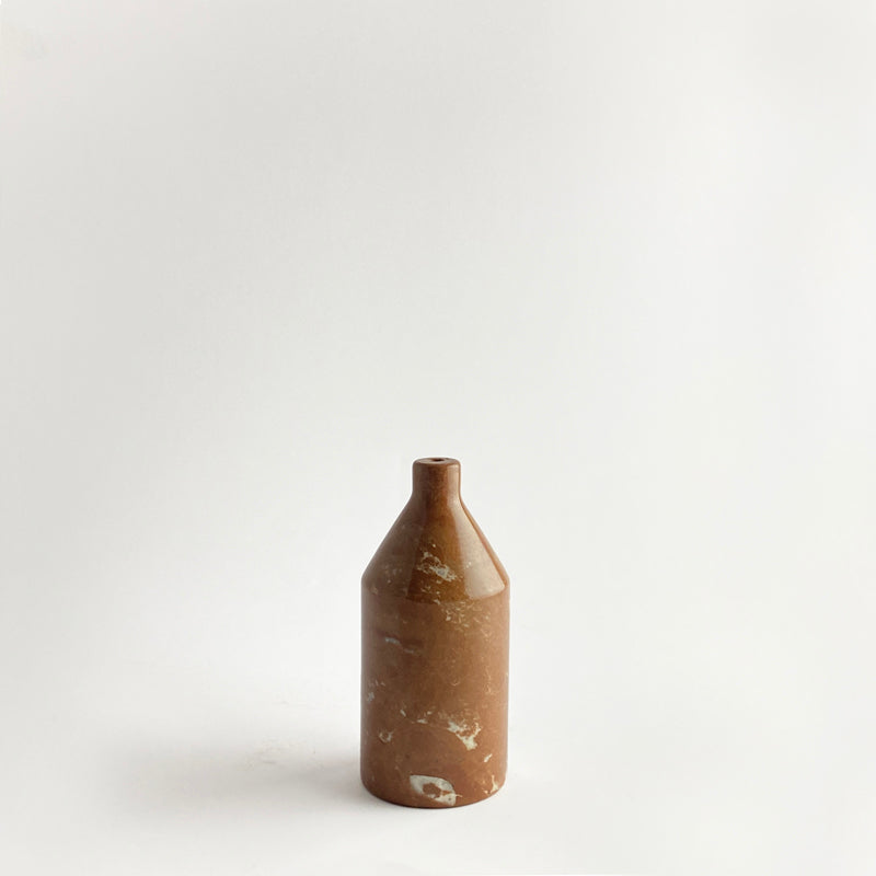 Short Neck Marble Vase Small
