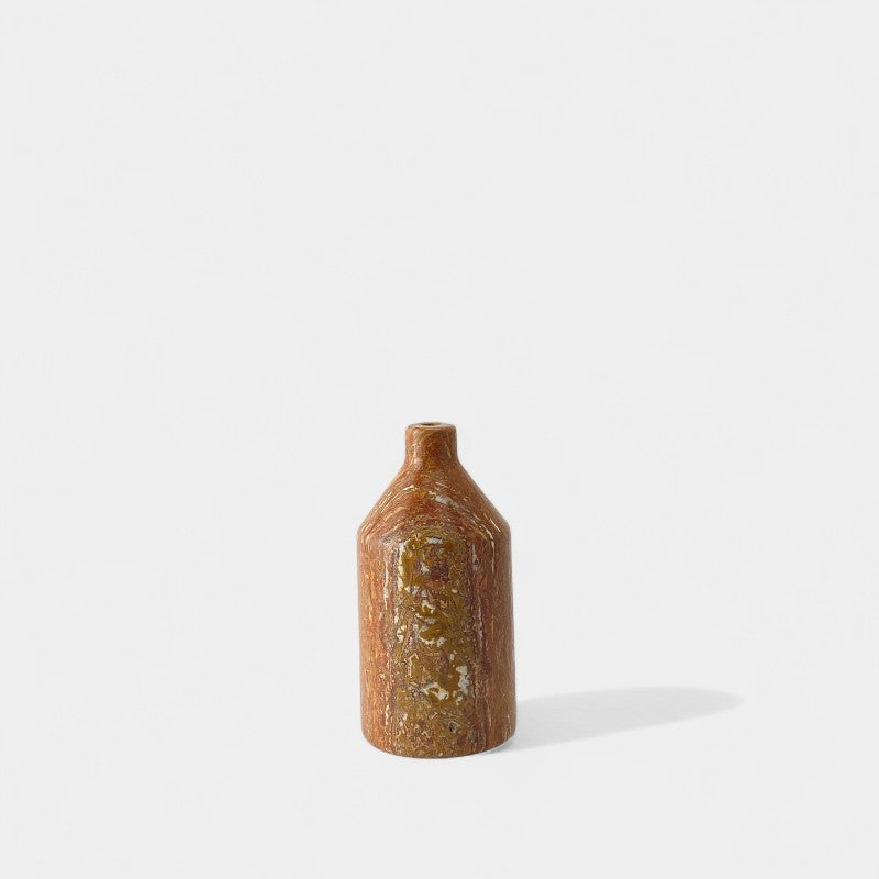 Short Neck Marble Vase Small