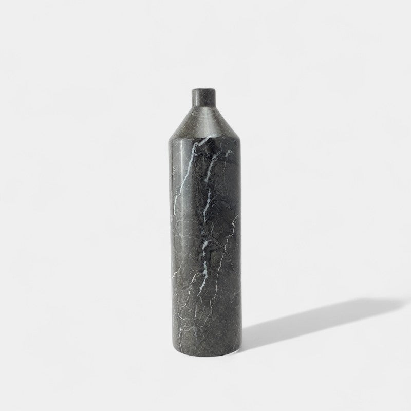 Short Neck Marble Vase Tall