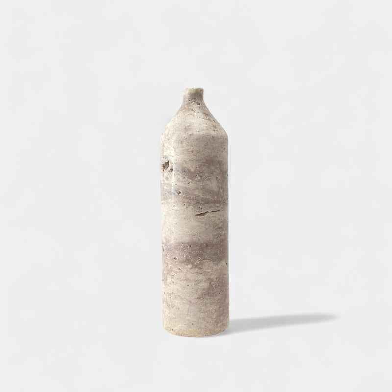 Short Neck Marble Vase Tall