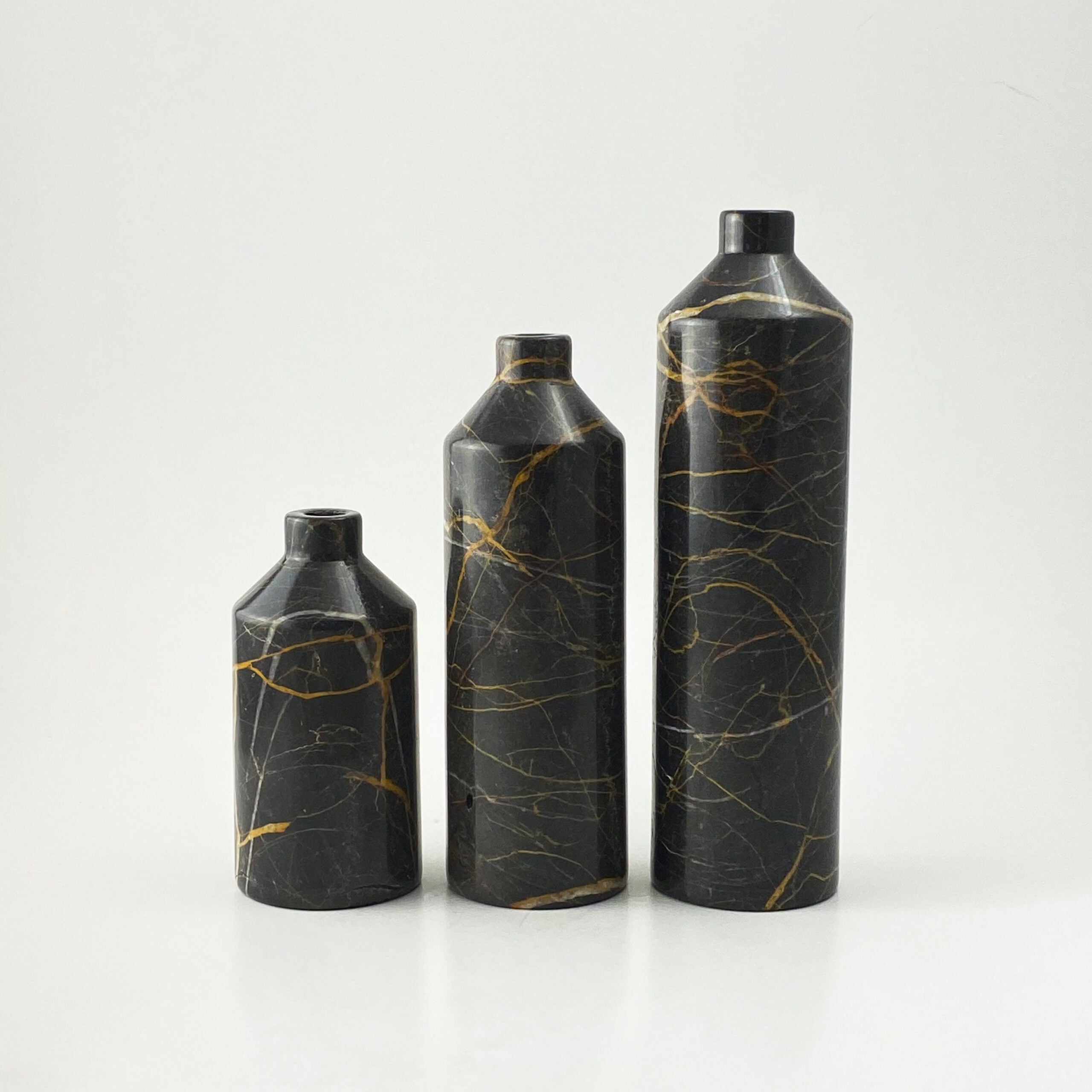 Short Neck Marble Vase Tall